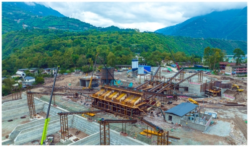 【案例】國能集團水電五局樂山時產1200噸砂石生產基地